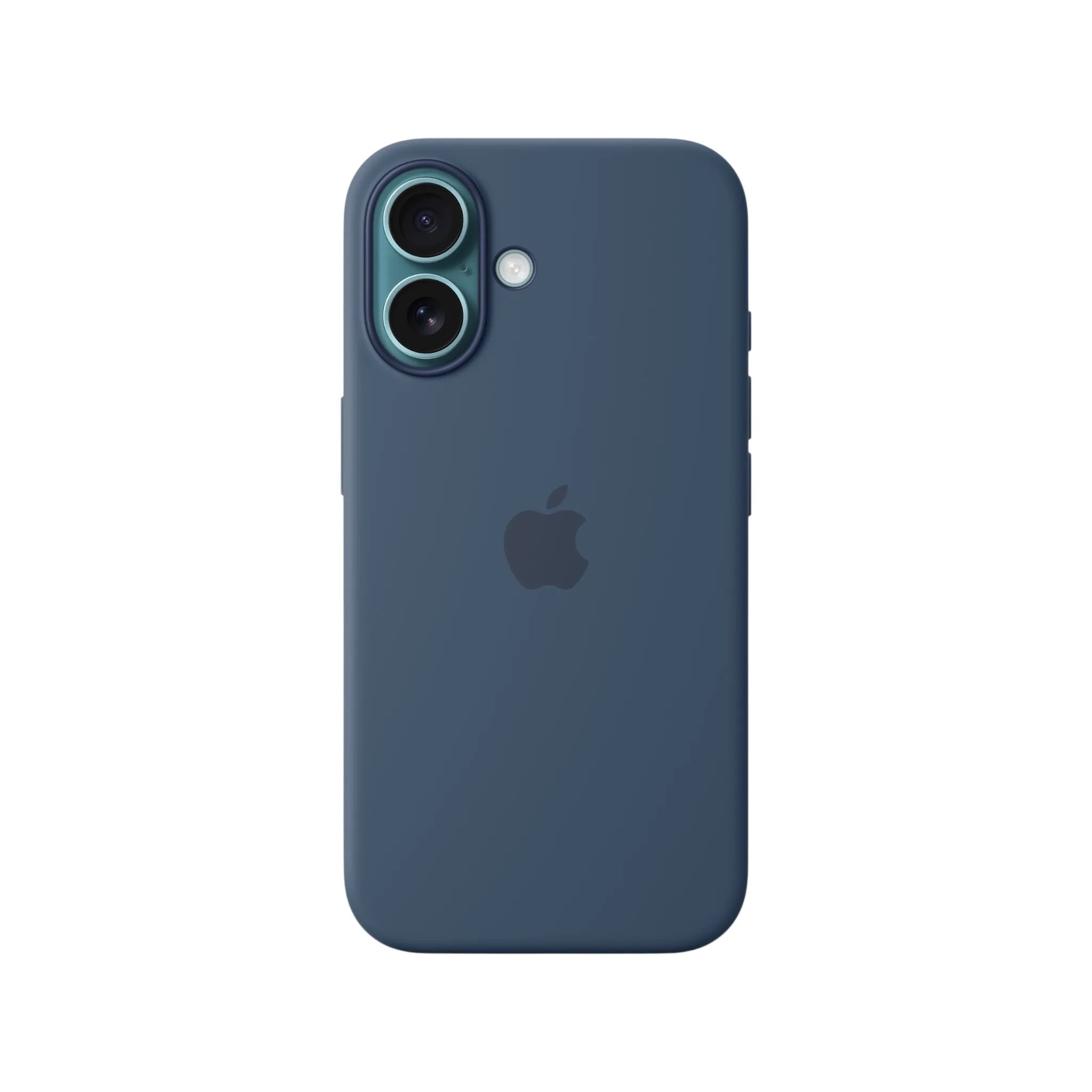 Apple iPhone 16 Silicone Case with MagSafe - Denim Apple iPhone 16 Silicone Case with MagSafe - Denim