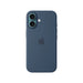 Apple iPhone 16 Silicone Case with MagSafe in Denim, Available now from TaMiMi Projects in Qatar.