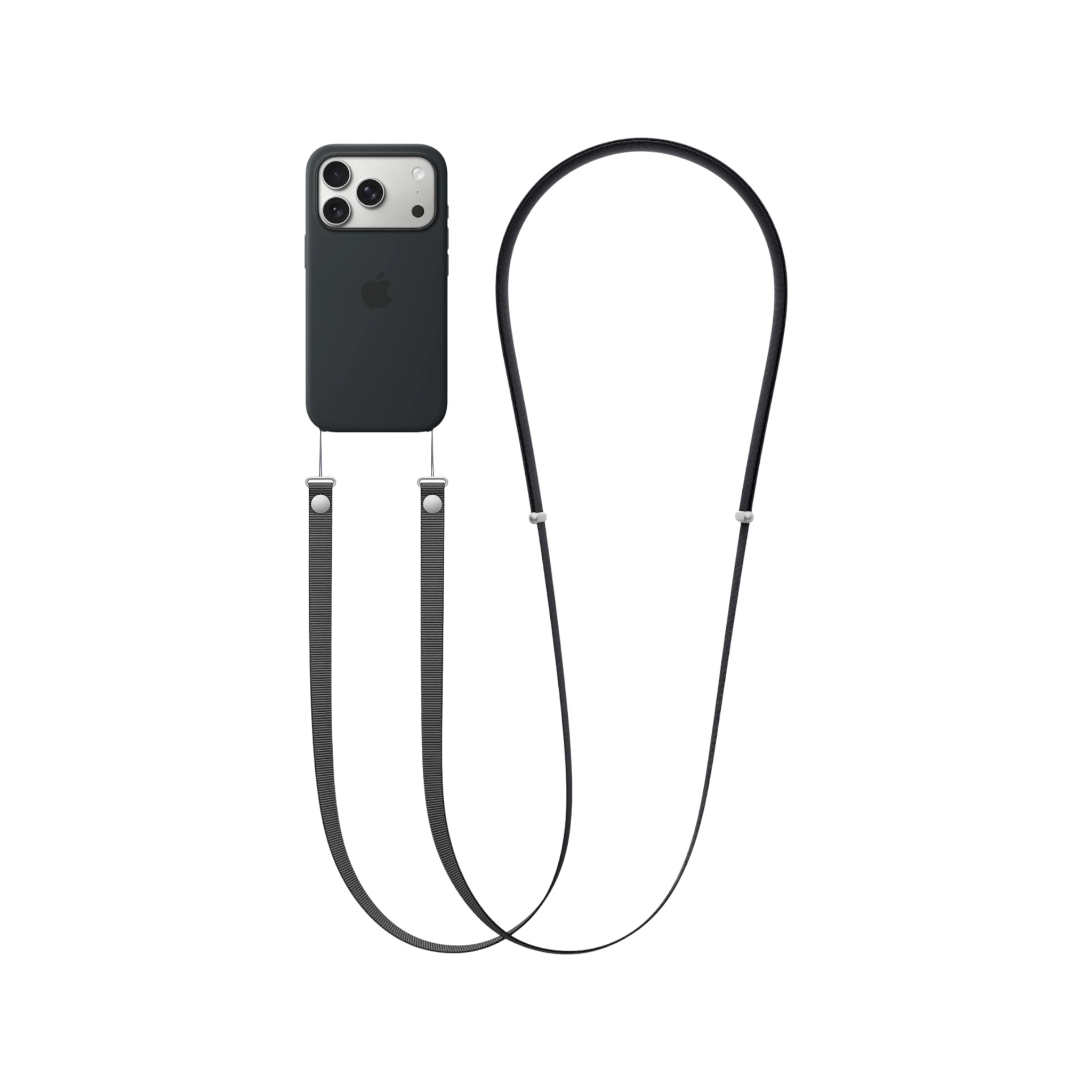 Apple Crossbody Strap - Black Apple Crossbody Strap - Black