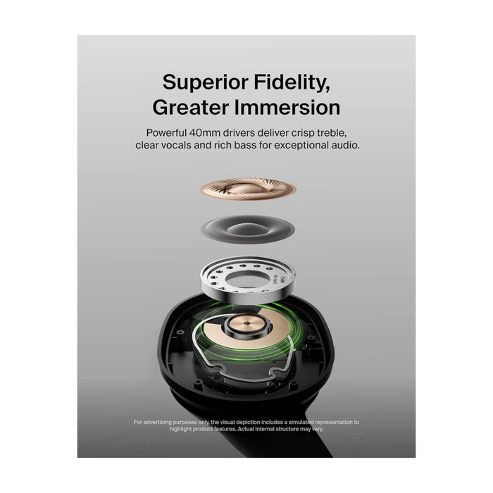 سماعة بلكن اللاسلكية - أسود