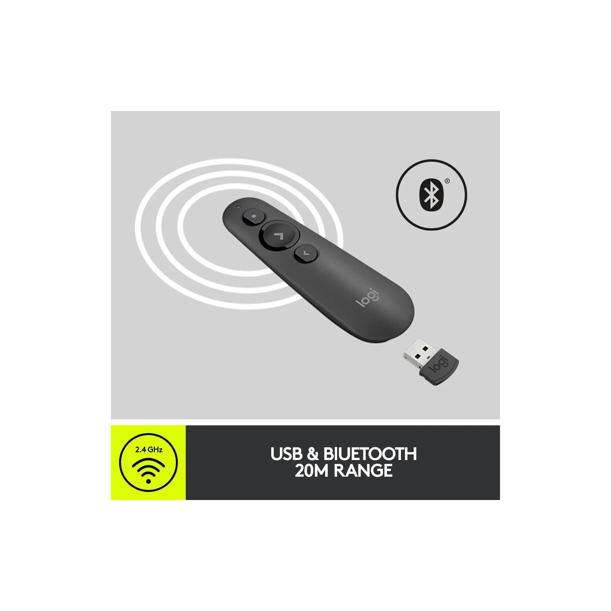 Logitech - R500S Laser Presentation Remote Logitech - R500S Laser Presentation Remote