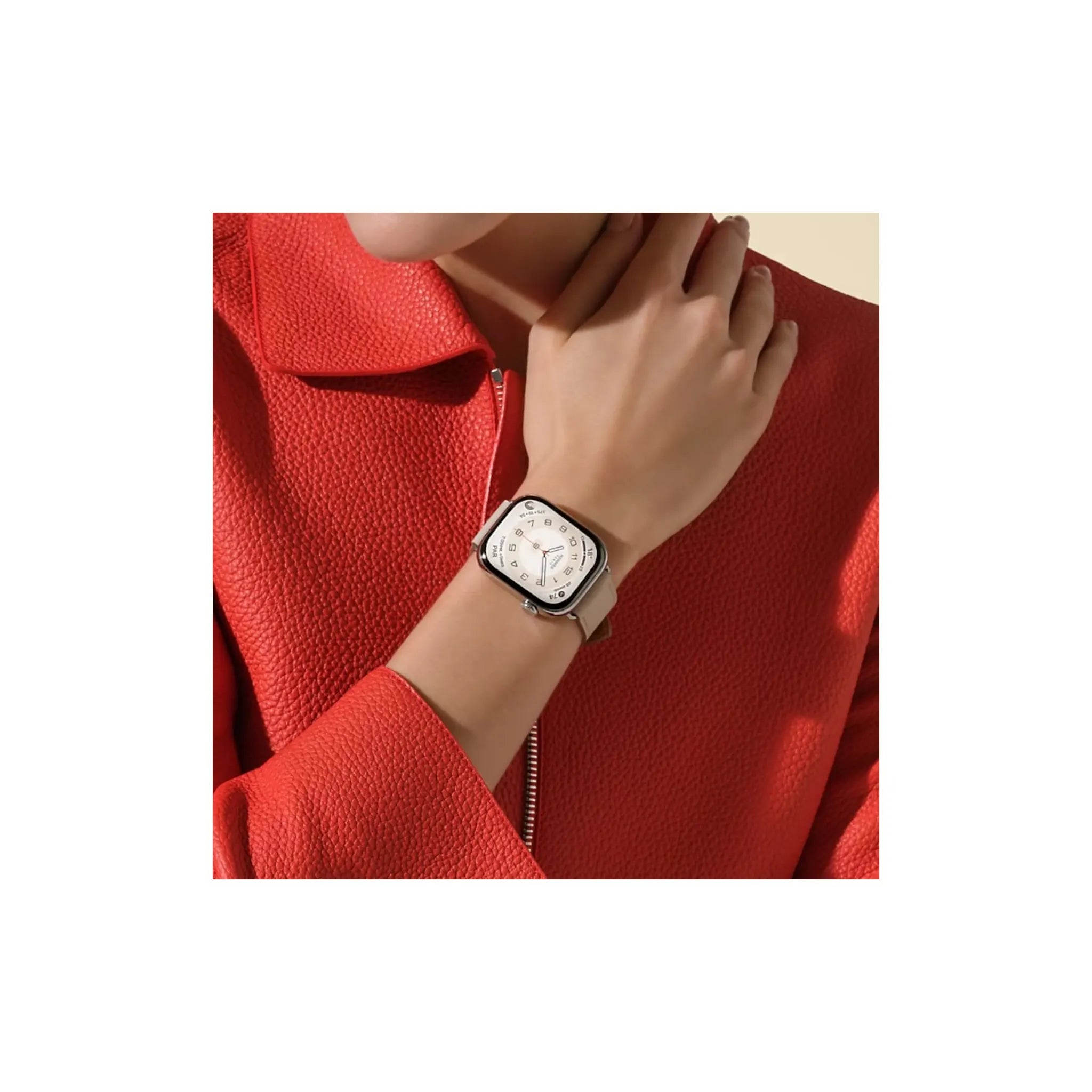 Hermès Apple Watch band 42mm - Béton Swift Hermès Apple Watch band 42mm - Béton Swift