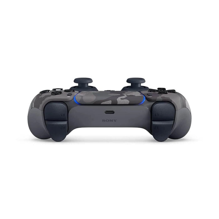 PS5 DualSense wireless controller camouflage edition with Bluetooth connectivity and immersive gaming experience