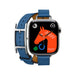 Apple Watch Hermès Series 11, 42mm Silver Titanium with Bleu de France Double Tour band – TaMiMi Projects Qatar.