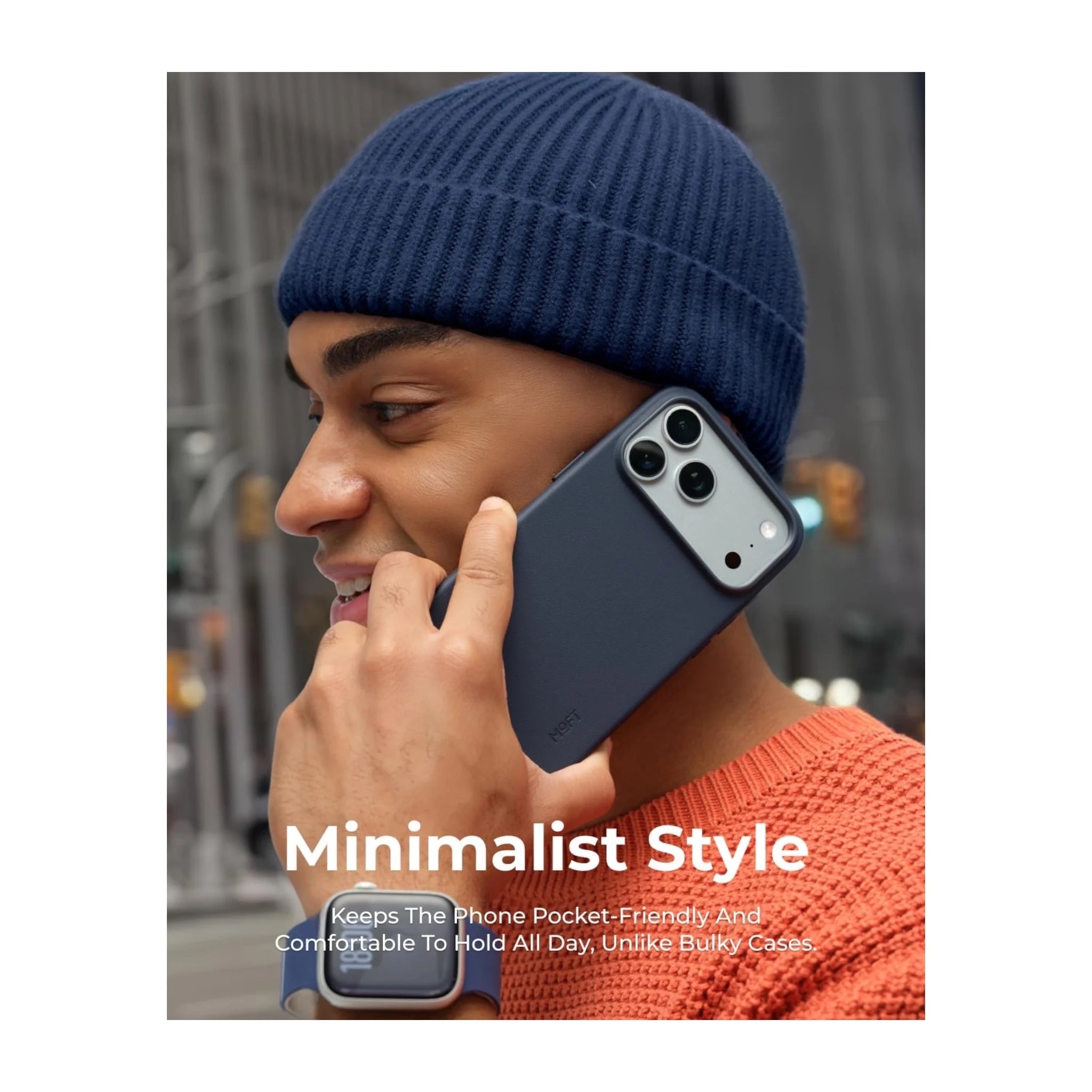 MOFT MOVAS Snap Case for iPhone 17 Pro Max - Navy Blue MOFT MOVAS Snap Case for iPhone 17 Pro Max - Navy Blue