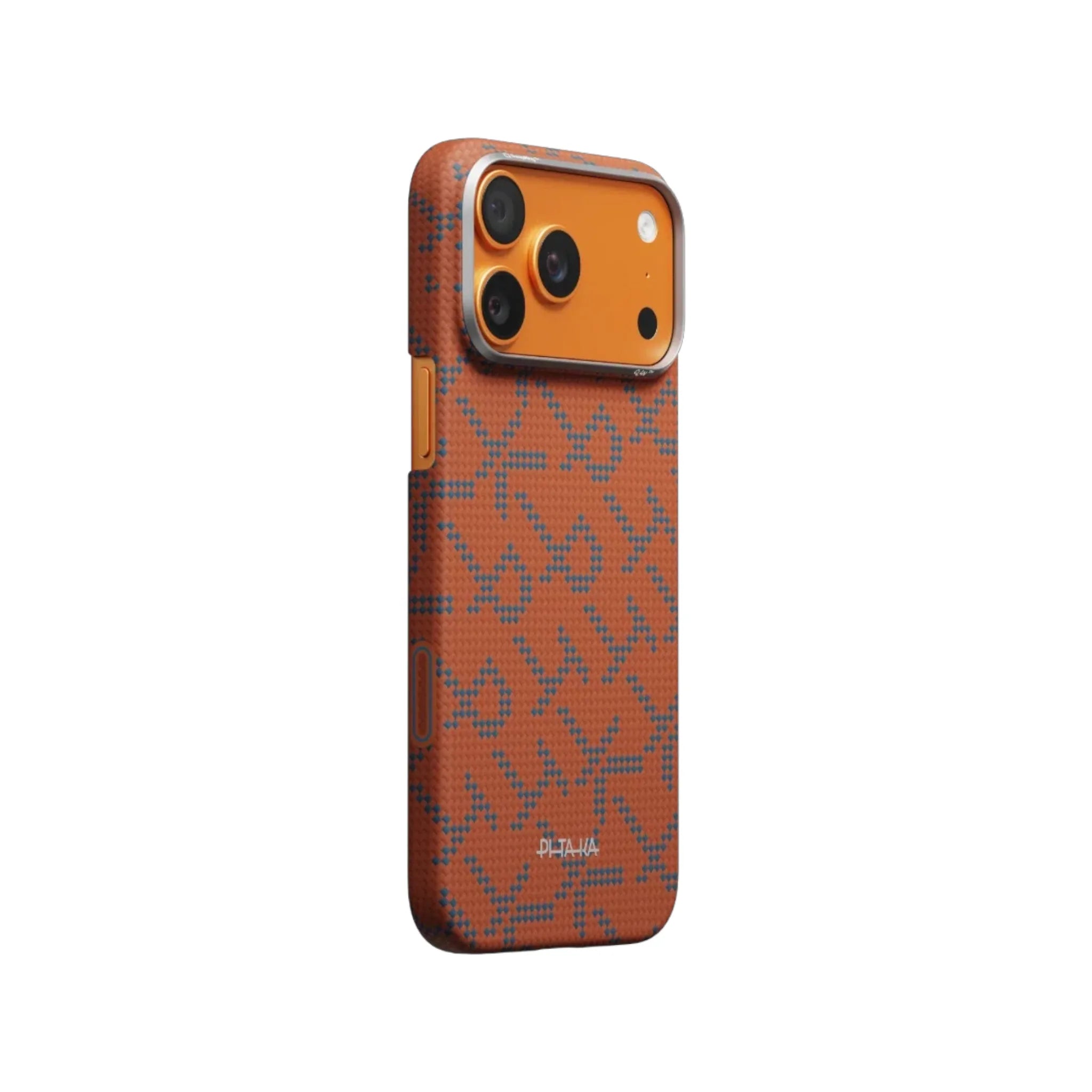 Pitaka iPhone 17 Pro Max Case - Leaping (Blue Orange) Pitaka iPhone 17 Pro Max Case - Leaping (Blue Orange)