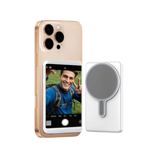 Magnetic selfie screen for rear camera, compatible with iPhone & Android – TaMiMi Projects in Qatar