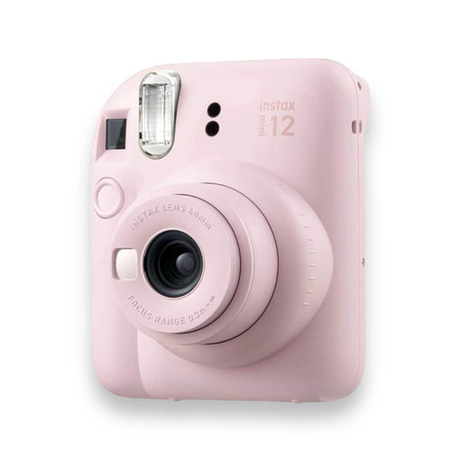 Fujifilm - Instax Camera Mini 12, Compact and cute design. Easily twist the lens to turn on and off. at TaMiMi Projects in Qatar