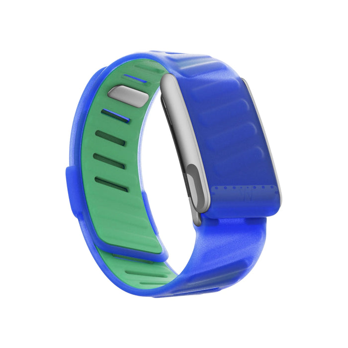 Whoop 5 MG SportFlex Silicone Band - Riptide. Available now from TaMiMi Projects in Qatar.
