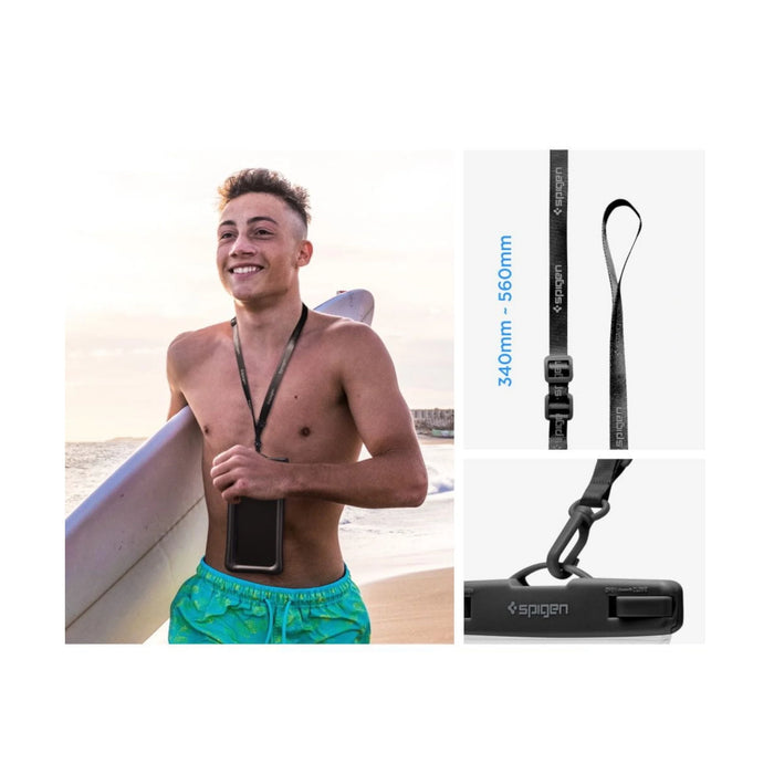 Water-proof Cover For phones, from Spigen Company, the possibility of diving up to 30 meters, from TaMiMi Projects in Qatar.