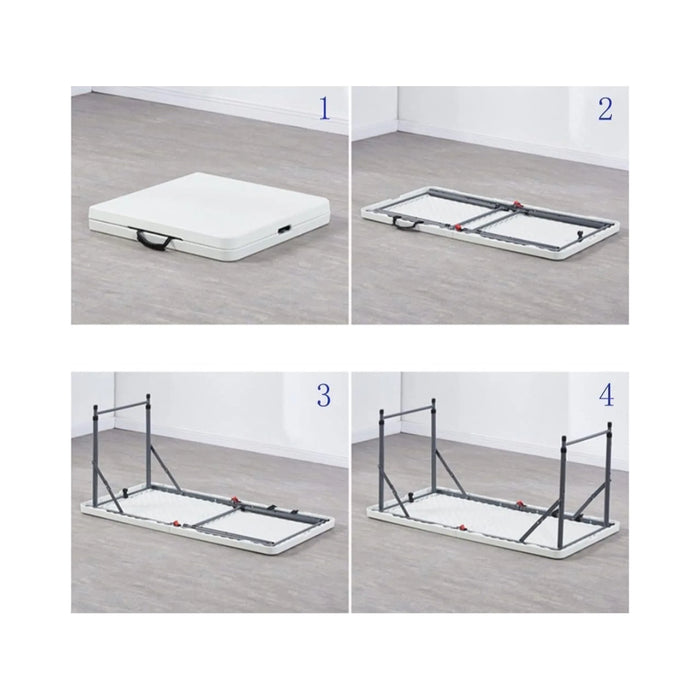 ‫احصل على طاولة قابلة للطي من تميمي بروجكتس في قطر. خفيفة الوزن، متينة ومثالية للرحلات، الشواء والدراسة. 