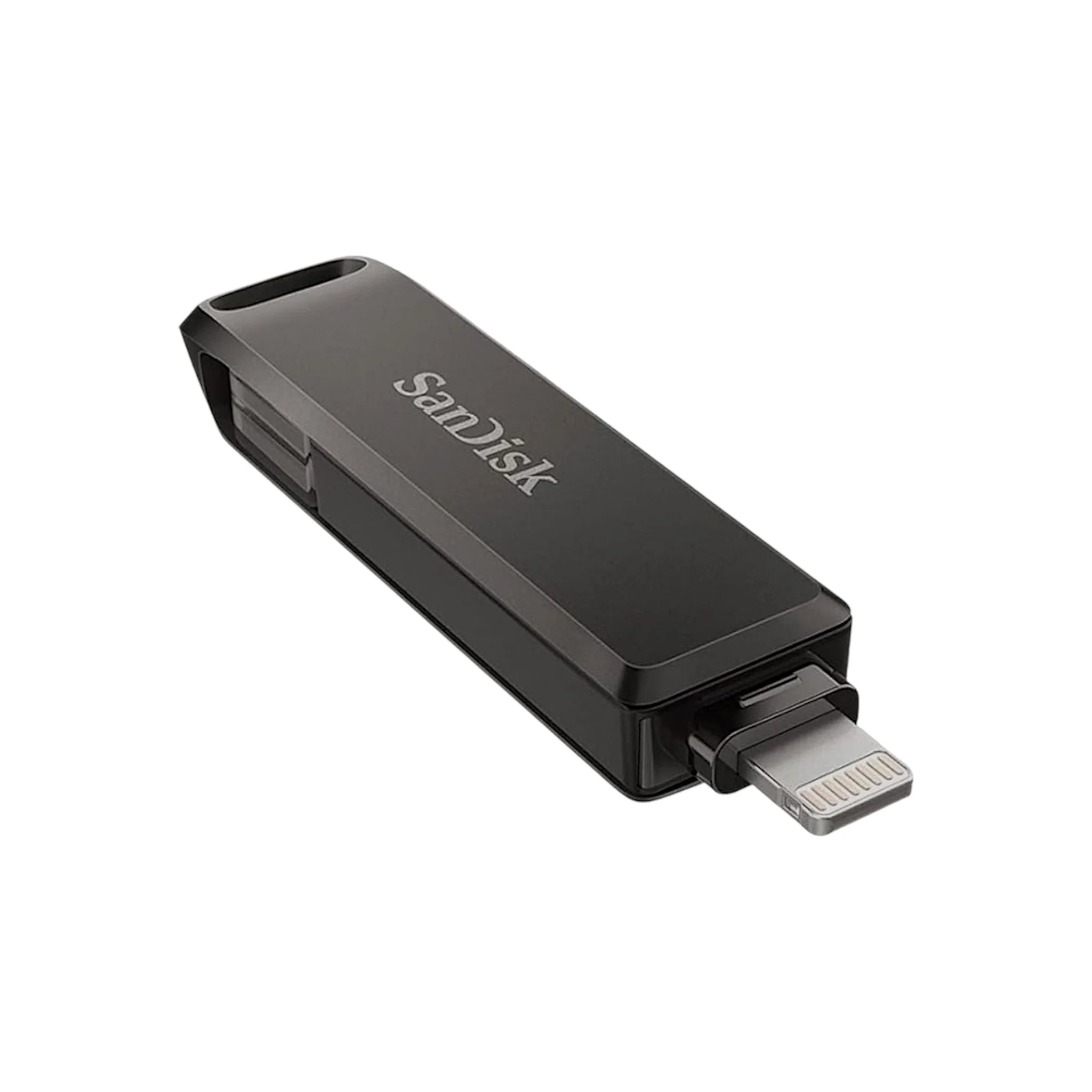 فلاش سانديسك مزدوج لايتنينج وUSB-C سعة ٦٤ جيجا - أسود فلاش سانديسك مزدوج لايتنينج وUSB-C سعة ٦٤ جيجا - أسود