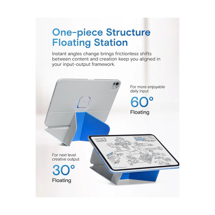 MOFT Dynamic Folio for iPad Pro 11" 
(M4 / M5) - Cement x Sapphire
Available now from TaMiMi Projects in Qatar.