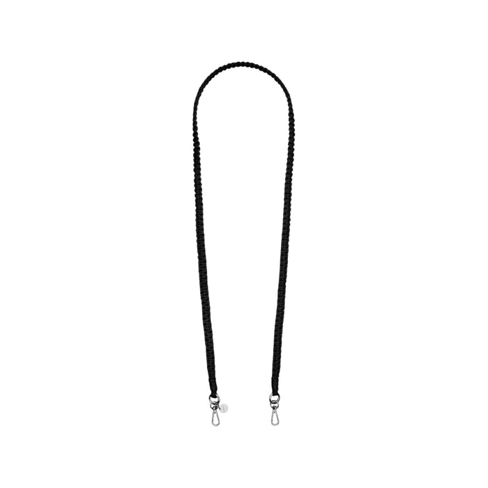 URBANY’S Eivissa universal Black cotton phone cord – stylish and durable – TaMiMi Projects in Qatar