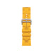 Hermès Apple Watch Band 46mm in Jaune Kilim. TaMiMi Projects Qatar.