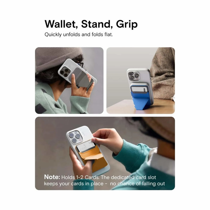 MOFT Magnetic Wallet Stand with MagSafe, sleek design perfect for daily use, available now from TaMiMi Projects in Qatar.