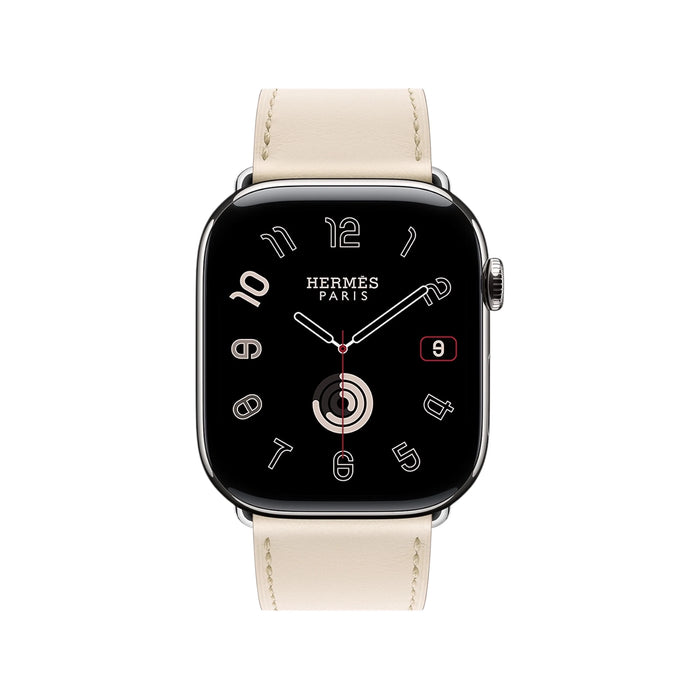 ‫احصل على سير هيرمز جلد لساعة أبل من تميمي بروجكتس في قطر. يناسب معصم ١٦٠–١٩٥ مم. 