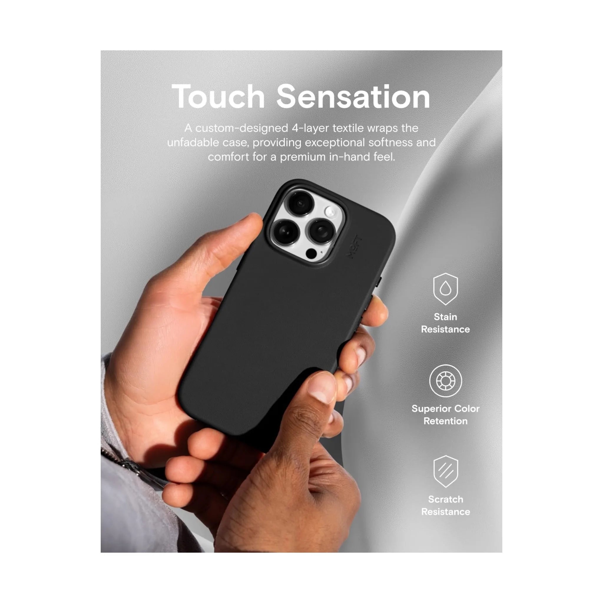 MOFT Snap Case iPhone 16 Pro MagSafe - Black MOFT Snap Case iPhone 16 Pro MagSafe - Black