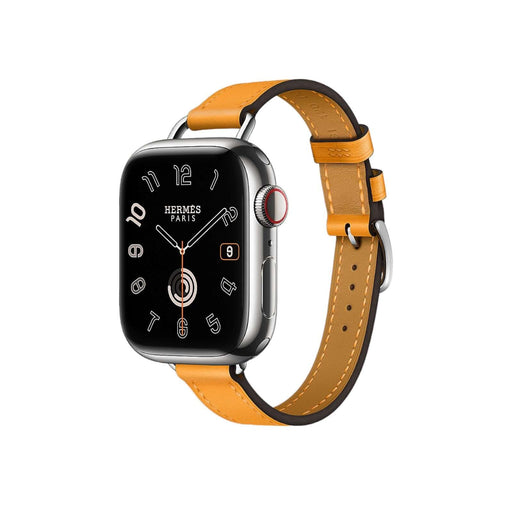 Get Hermès Hermès Apple Watch Band 41mm - jaune d'or Attelage Single Tour in Qatar from TaMiMi Projects