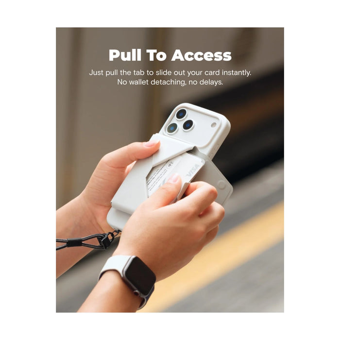 ‫احصل على محفظة وستاند موفت من تميمي بروجكتس في قطر. تخزين ٨ بطاقات، ستاند مخفي، جلد MOVAS، دعم ماج سيف.