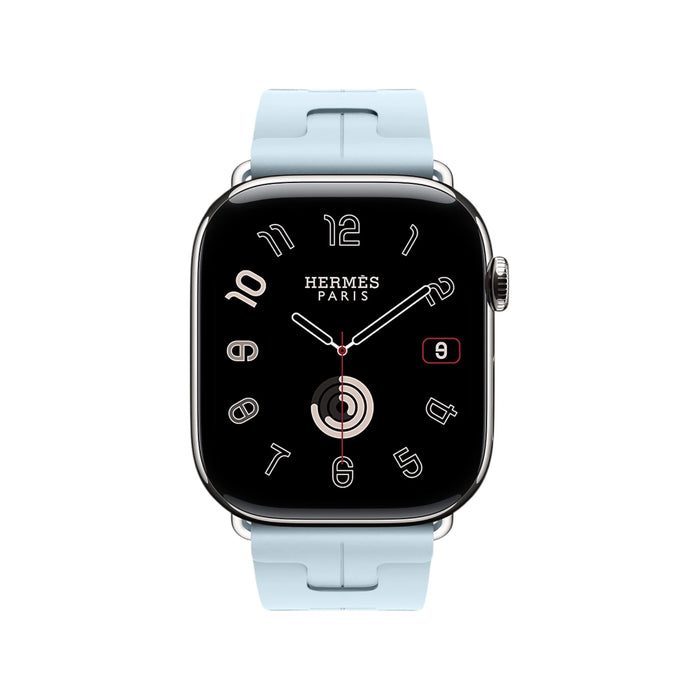 Hermès Apple Watch Band 42mm - bleu acier Kilim