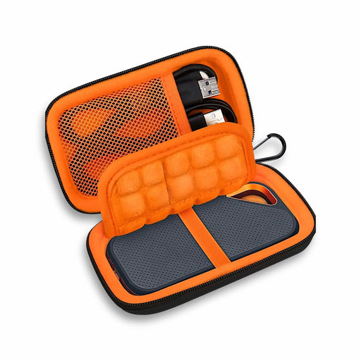 Hard Case for SanDisk Extreme Portable SSD, EVA Shockproof Storage Bag - available from TaMiMi Projects in Qatar.