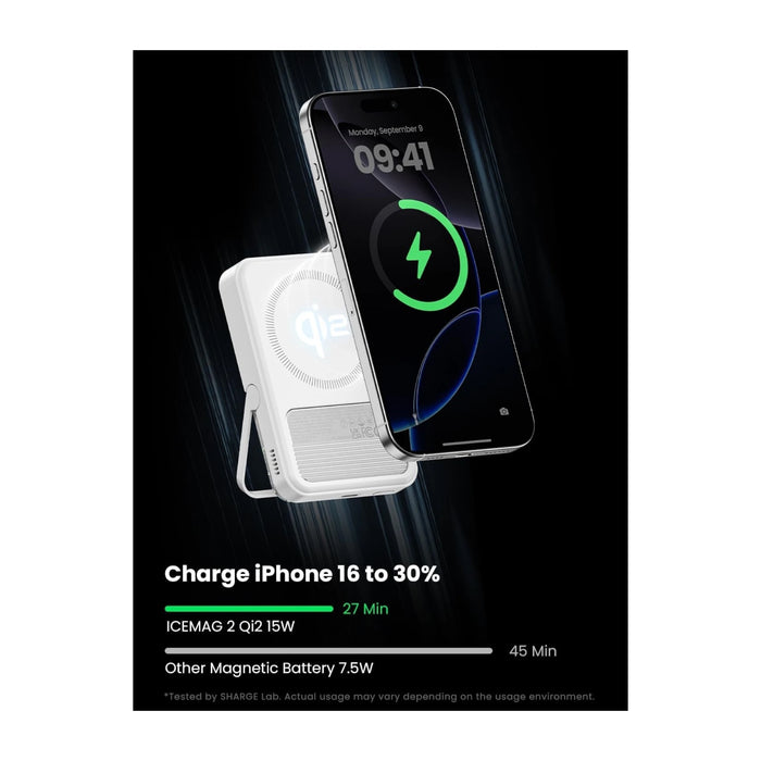 SHARGE MagSafe Power Bank 10000mAh, perfectly compatible with iPhone 17/16/15/14 series, at TaMiMi Projects in Qatar