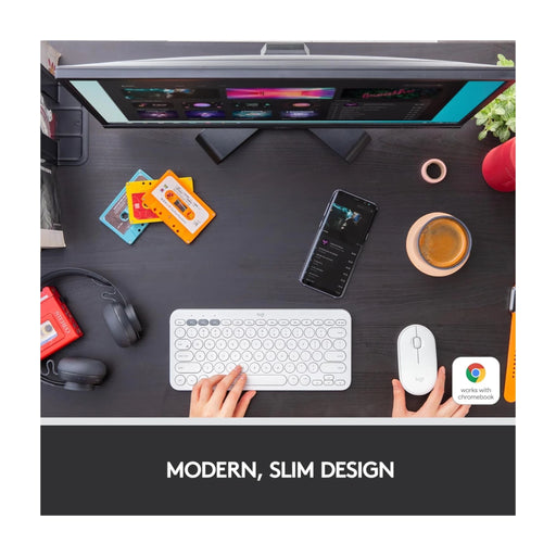 ‫احصل علي ماوس لاسلكي لوجيتيك من تميمي بروجكتس في قطر. وبافضل سعر. تصميم رقيق,  نقر هادئ وتمرير سلس.