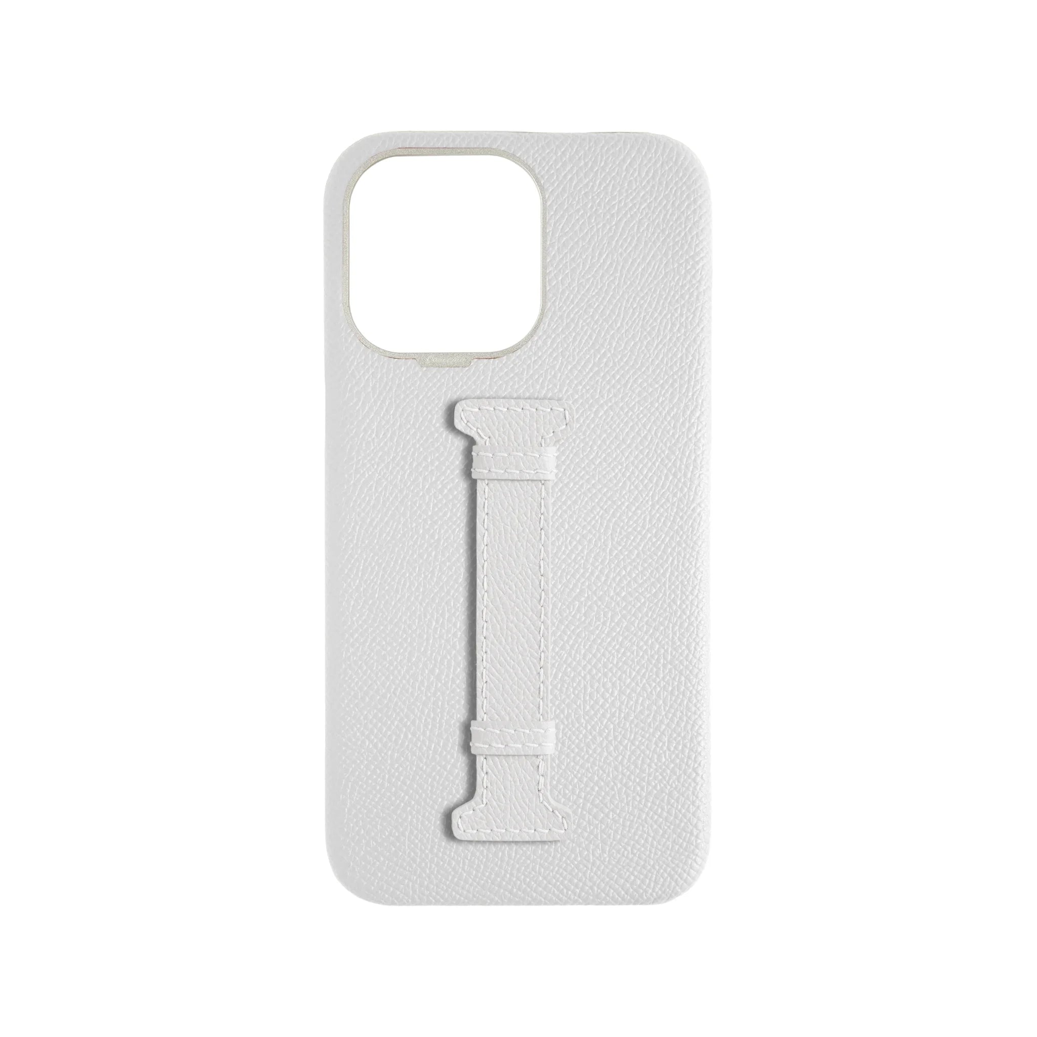 Concepto Epsom Middle Strap Case - White | iPhone 15 Pro Concepto Epsom Middle Strap Case - White | iPhone 15 Pro