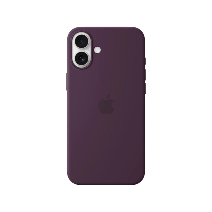 Apple iPhone 16 Plus Silicone Case with MagSafe in Plum
Available now from TaMiMi Projects in Qatar.