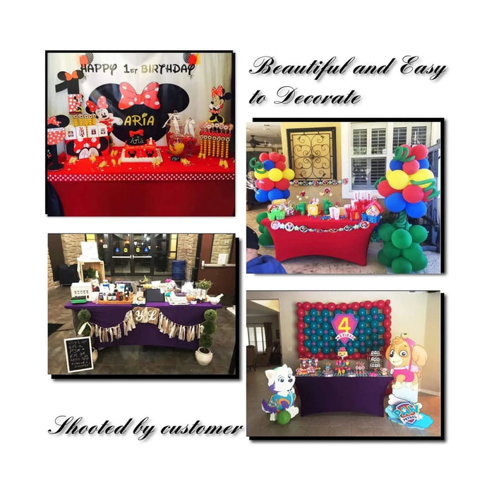 Folding Tablecloth – Rectangular, Made of high-quality spandex fabric, Available now from TaMiMi Projects in Qatar.