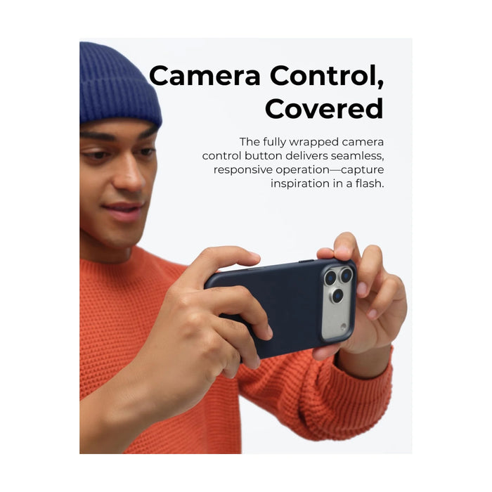 ‫احصل على كفر من موفت للايفون ١٧ برو ماكس من تميمي بروجكتس فى قطر. ‫جلد فاخر نباتي، مقاوم للخدش، يدعم ماج سيف.