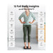eufy A1 Smart Body Fat Scale, Compact and lightweight design for any space.