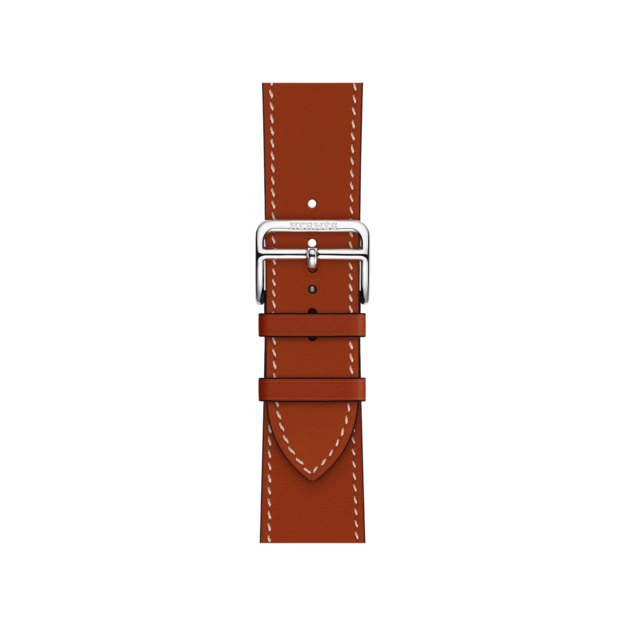 Hermès Apple Watch Band 46mm Swift - Cuivre