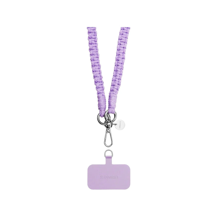 URBANY’S Eivissa Purple phone strap handmade cotton design – TaMiMi Projects Qatar