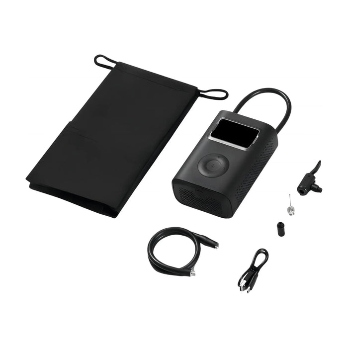 Xiaomi Portable Electric Air Compressor 2
inflates up to 16 tires on a single full charge, Available from TaMiMi Projects in Qatar.