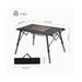 ‫احصل على طاولة تخييم قابلة للطي من تميمي بروجكتس في قطر. ألومنيوم متين، وزن ٤ كجم، ارتفاع قابل للتعديل، مثالية للطبخ، النزهات. 