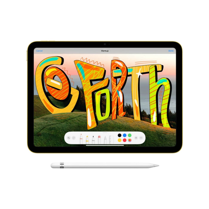 Get Apple Apple iPad (10th) 10.9" - 64GB in Blue. available now in Qatar from TaMiMi Projects.