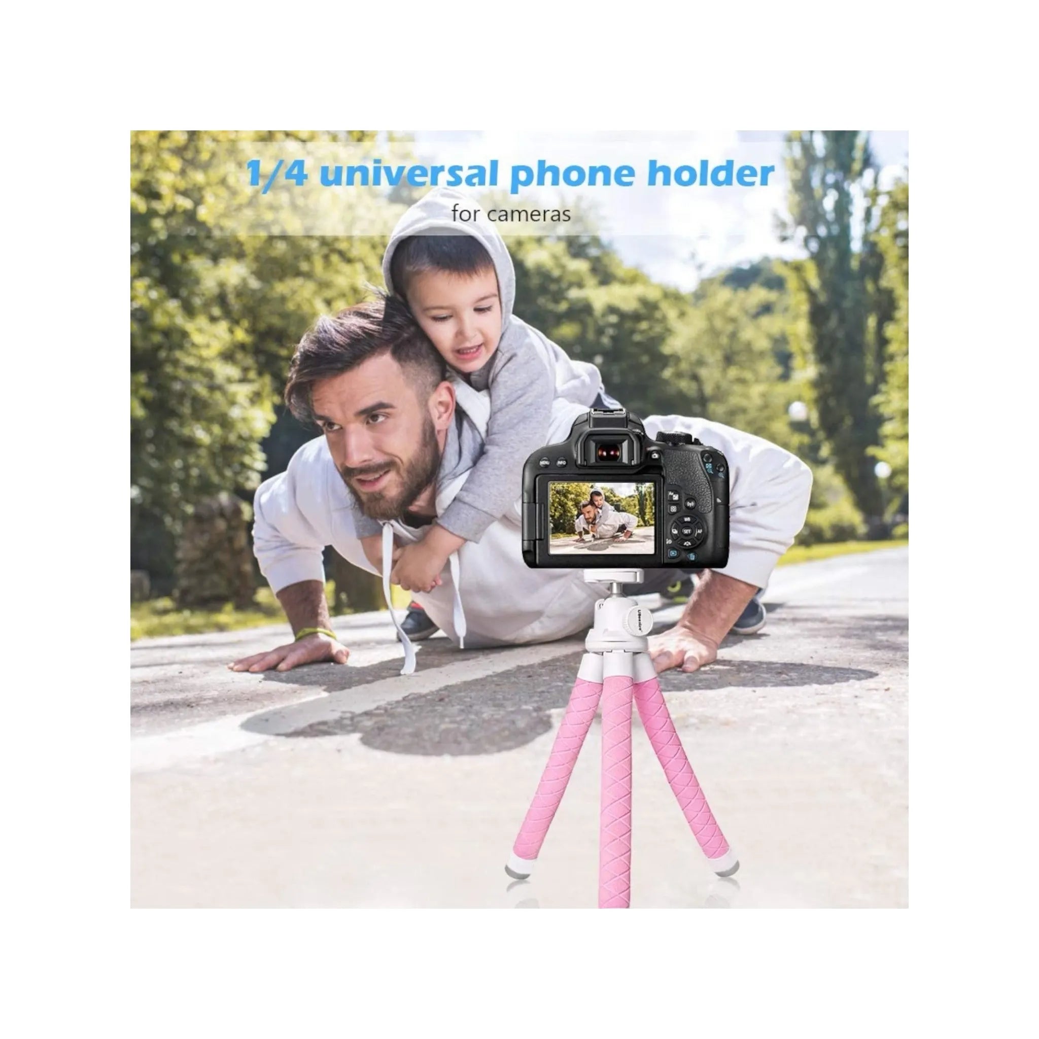 UBeesize Portable Tripod - Pink UBeesize Portable Tripod - Pink