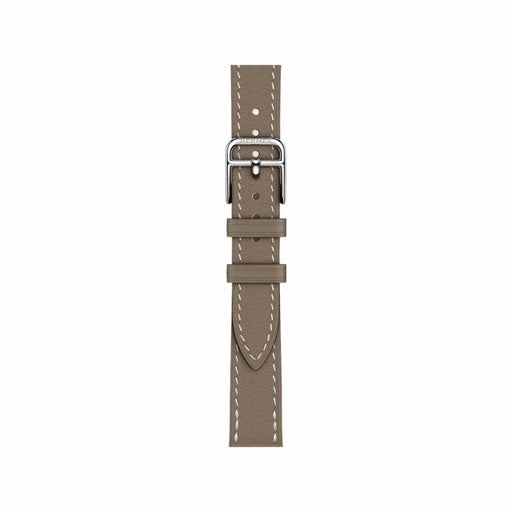 The Hermès Single Tour band fits any stainless steel Apple Watch case for 38/40/41/42 mm cases. in Qatar at TaMiMi Projects.