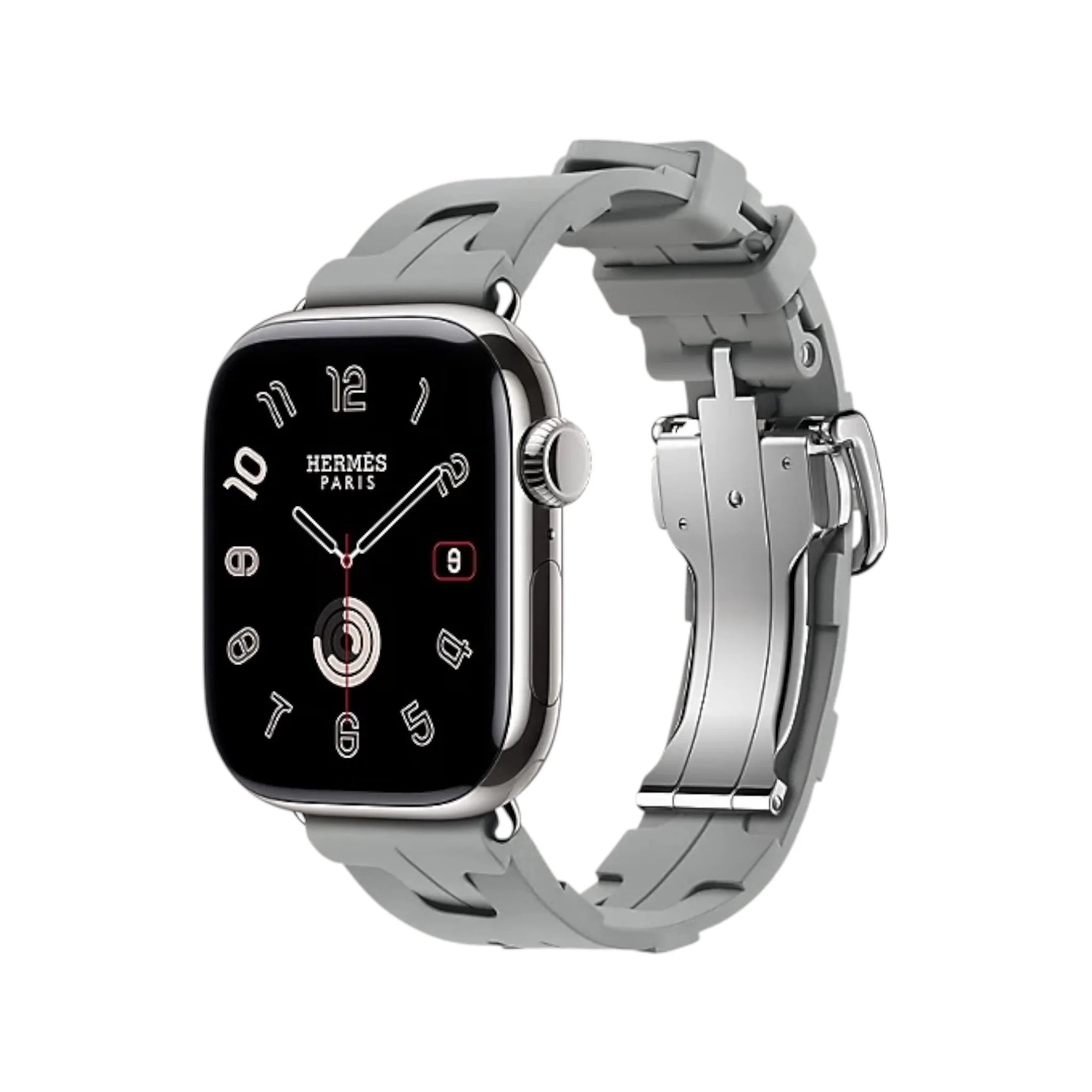 Hermès Apple Watch Band 42mm - Gris Kilim Hermès Apple Watch Band 42mm - Gris Kilim