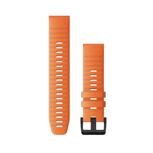 Get Garmin Garmin QuickFit® 22 Watch Bands - Ember Orange Silicone in Qatar from TaMiMi Projects