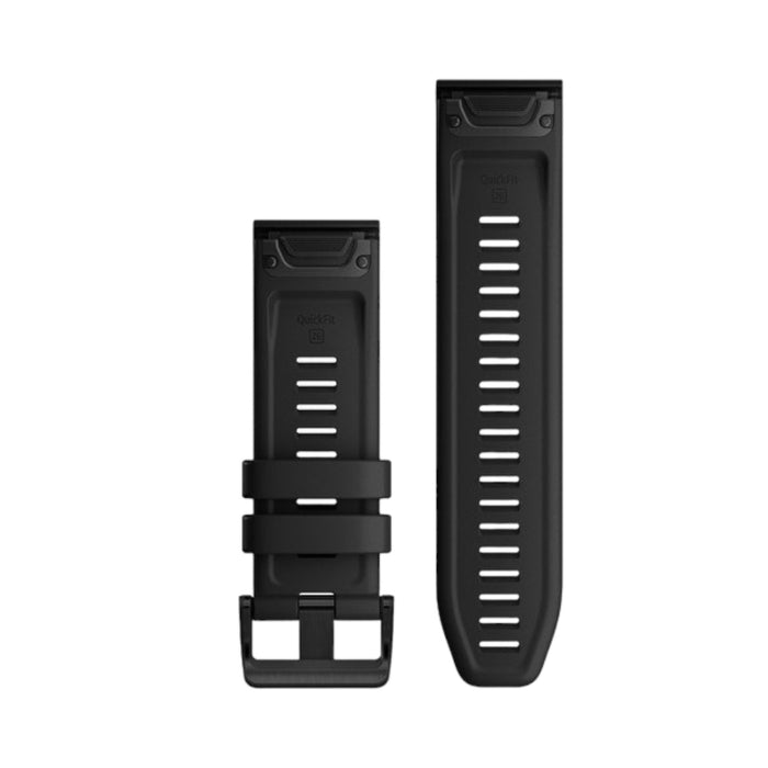 Garmin QuickFit® 26 Watch Bands - Black Silicone