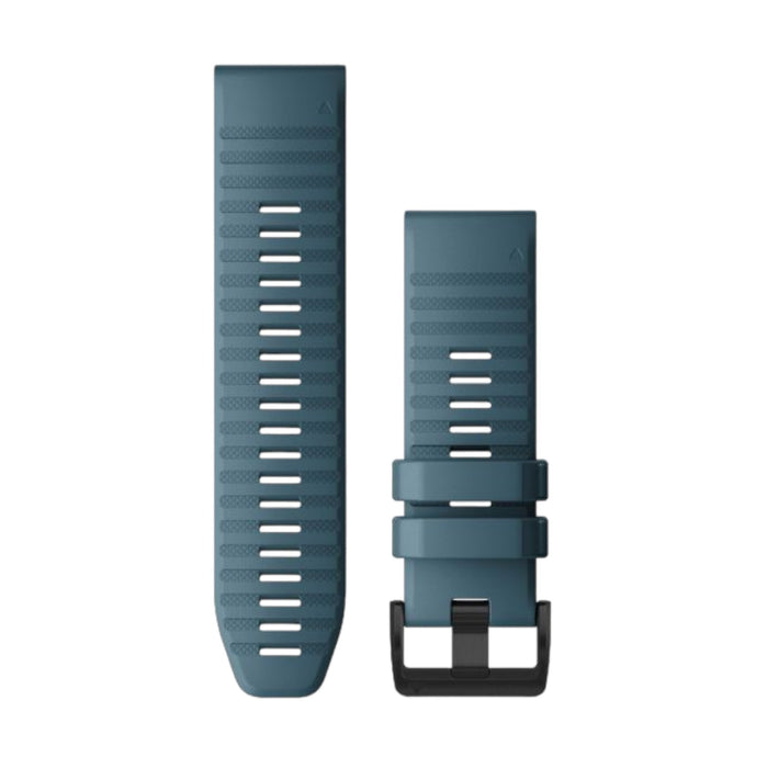 QuickFit® 26 Watch Bands - Lakeside Blue Silicone