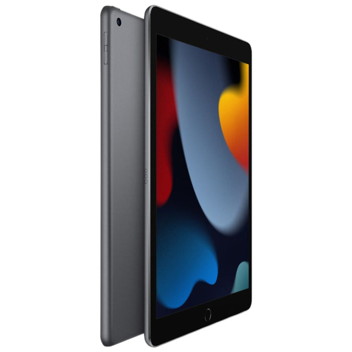 Apple iPad 10.2 (9th Gen) Wi-Fi 64GB in Space Gray, Retina display, A13 chip. Available at TaMiMi Projects in Qatar.