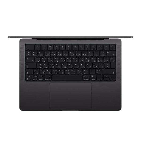 Appke MacBook Pro 14" M4 Pro chip with 12‑core CPU and 16‑core GPU/24GB/512GB SSD - Space Black,  TaMiMi Projects in Qatar.