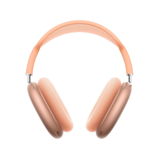 Apple AirPods Max in Orange color with noise cancellation, spatial audio, dynamic head tracking -TaMiMi Projects in Qatar.