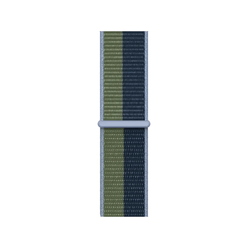Apple 41mm Sport Loop in Abyss Blue/Moss Green, Available now at TaMiMi Projects in Qatar.