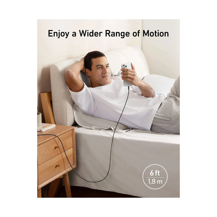 ‫احصل على سلك انكر USB-A إلى لايتنينج من تميمي بروجكتس في قطر. طول ٦ قدم معتمد من ابل، تصميم مجدول قوي لشحن سريع وآمن. 