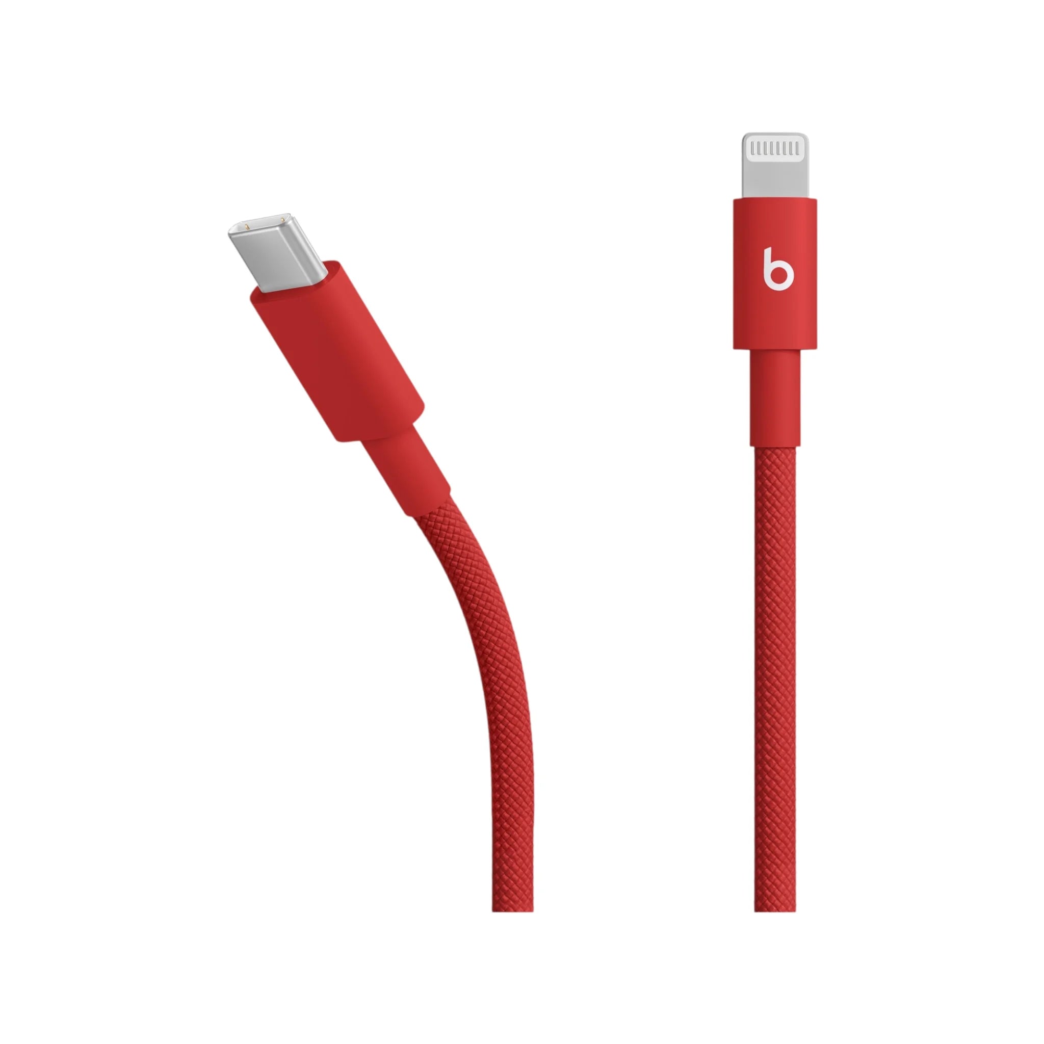 Beats USB‑C to Lightning Woven Cable (1.5 m) - Rapid Red Beats USB‑C to Lightning Woven Cable (1.5 m) - Rapid Red